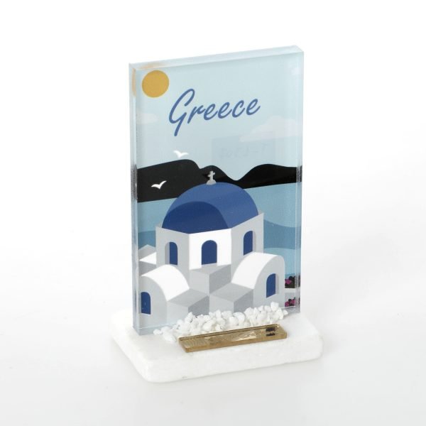 Διακοσμητικό Πλεξιγκλάς - Σχέδιο Σαντορίνη